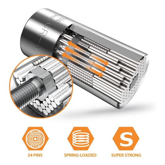 Super Universal Socket Tools Gifts for Men Dad Husband Him, Dad Gifts for Men