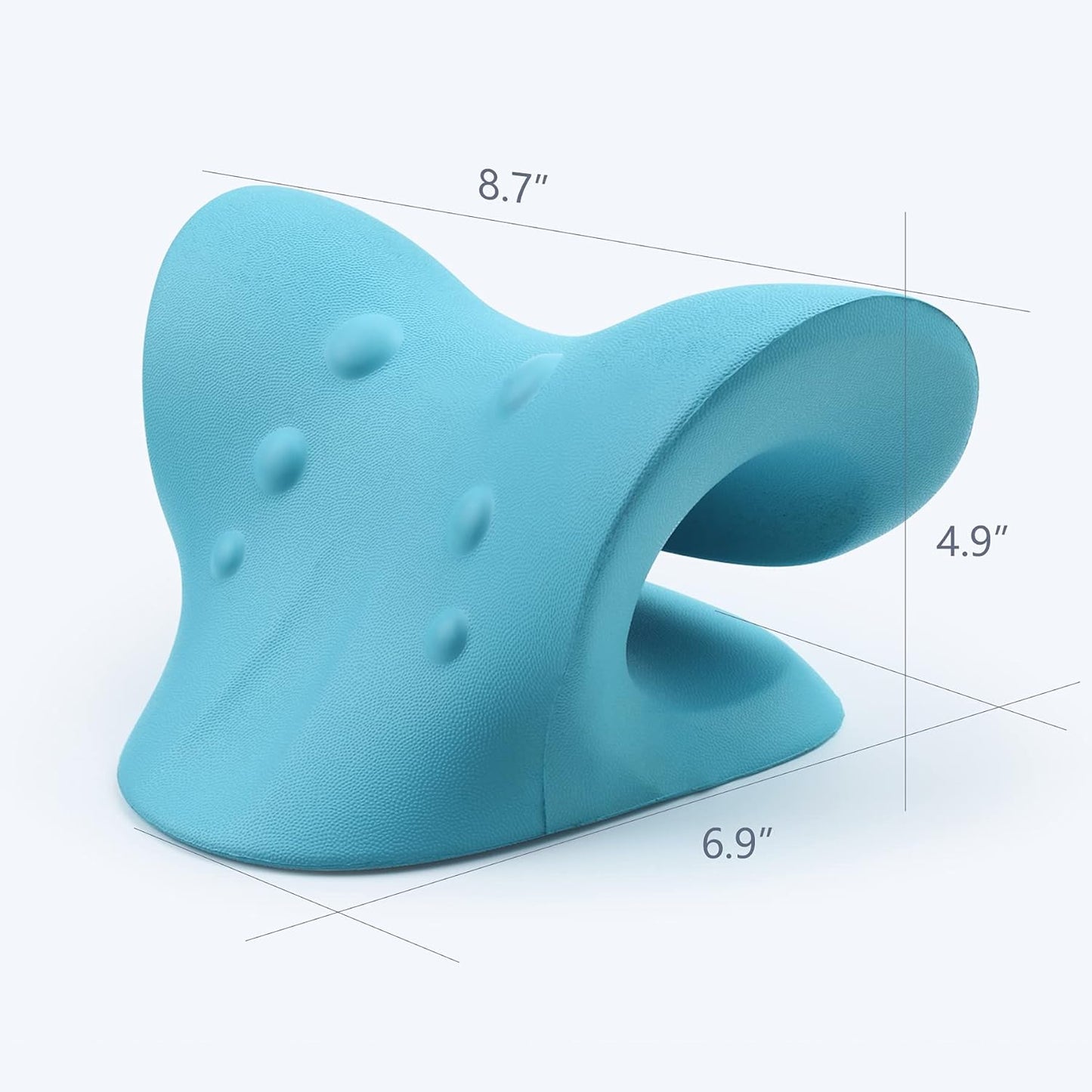 Neck and Shoulder Relaxer, Cervical Traction Device for TMJ Pain Relief and Cervical Spine Alignment, Chiropractic Pillow Neck Stretcher