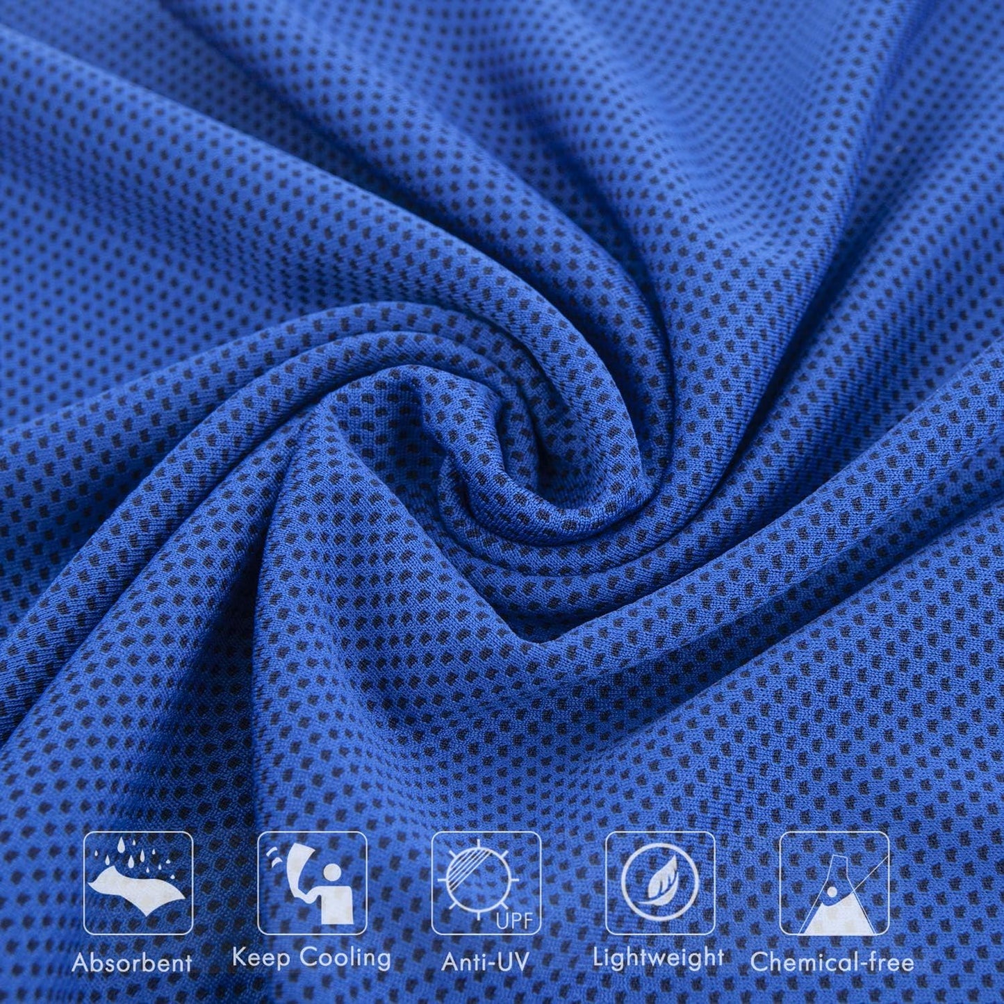 4 Packs Cooling Towel (40"x 12"), Ice Towel, Microfiber, Soft Breathable Chilly Towel Stay Cool for Yoga, Sport, Gym, Workout, Camping, Fitness, Running, Workout & More Activities