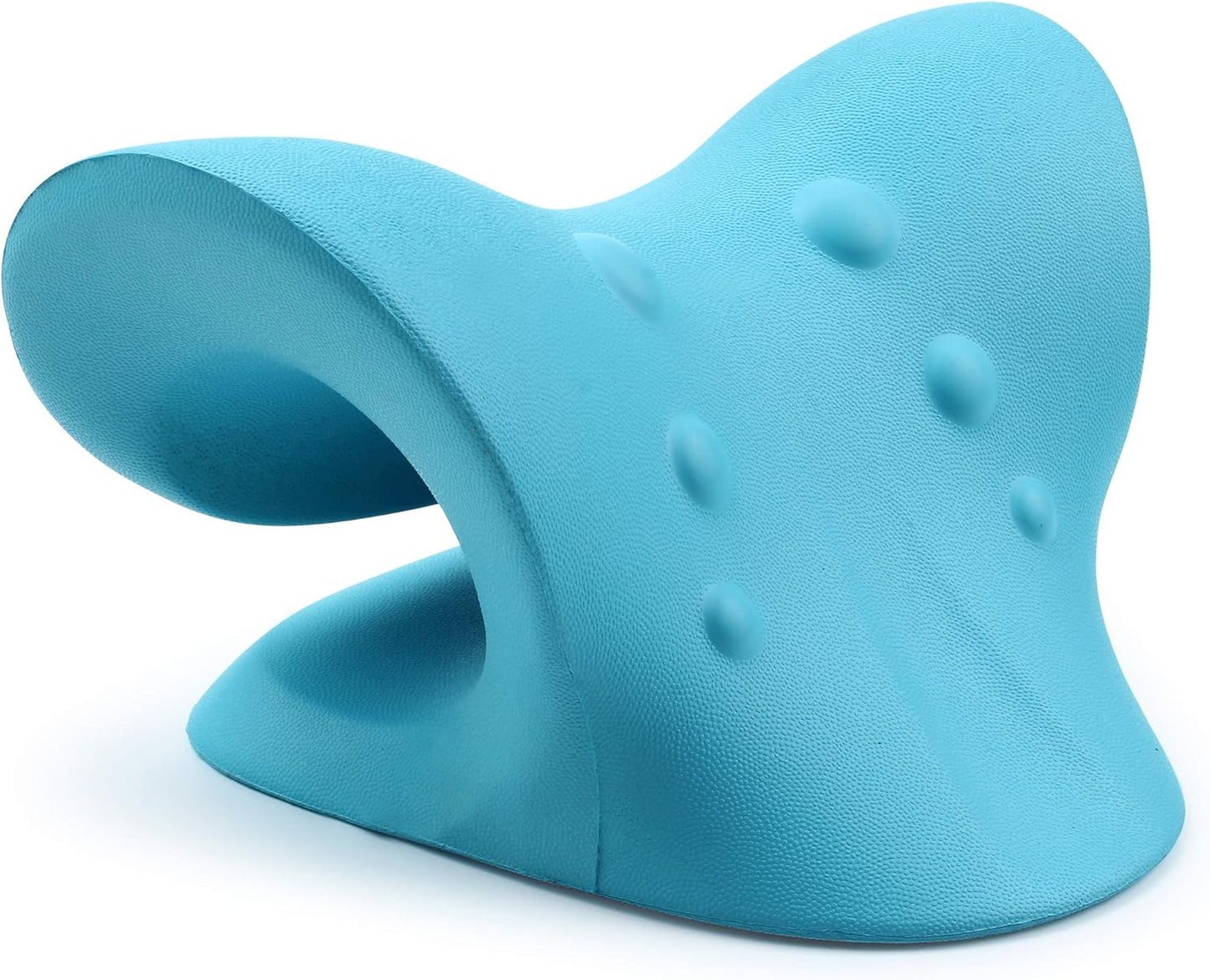 Neck and Shoulder Relaxer, Cervical Traction Device for TMJ Pain Relief and Cervical Spine Alignment, Chiropractic Pillow Neck Stretcher